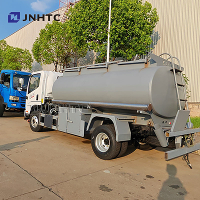 FAW Baru Digunakan 5000-Liter Tanker Air Truck Diesel Fuel Tanker Air Truck dengan Mesin Pompa Motor Manual Gearbox Penjualan