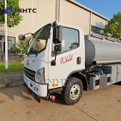 FAW Baru Digunakan 5000-Liter Tanker Air Truck Diesel Fuel Tanker Air Truck dengan Mesin Pompa Motor Manual Gearbox Penjualan