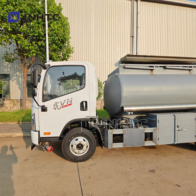 FAW Baru Digunakan 5000-Liter Tanker Air Truck Diesel Fuel Tanker Air Truck dengan Mesin Pompa Motor Manual Gearbox Penjualan