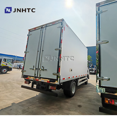 ISUZU 10 Ton Muat 4x2 6x4 Box Van Cargo Truck Dengan Mesin 205hp 240hp