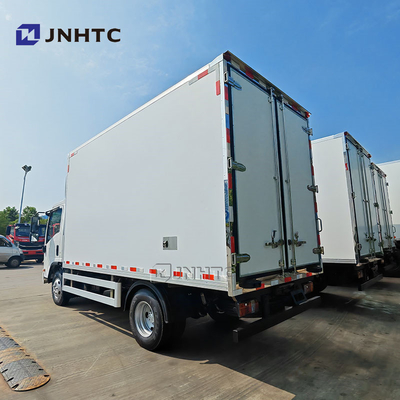 ISUZU 10 Ton Muat 4x2 6x4 Box Van Cargo Truck Dengan Mesin 205hp 240hp