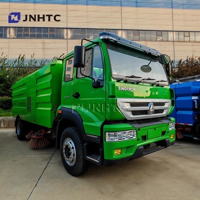 Howo H5 Truk penyapu jalan 4X2 kendaraan-dipasang jalan garam penyebar mesin pencairan salju Truk