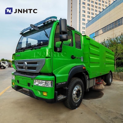 Howo H5 Truk penyapu jalan 4X2 kendaraan-dipasang jalan garam penyebar mesin pencairan salju Truk