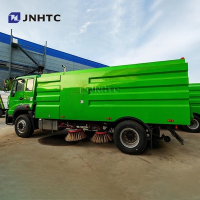 Howo H5 Truk penyapu jalan 4X2 kendaraan-dipasang jalan garam penyebar mesin pencairan salju Truk