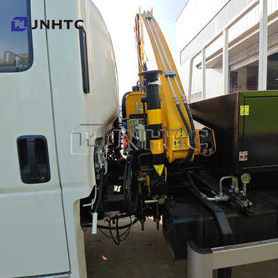 New ISUZU Dump Truck dengan Crane Lift 4X2 160 Hp Euro 3 Truk-Truck-Mounted-Crane 2 Ton Cargo Truck dengan Crane