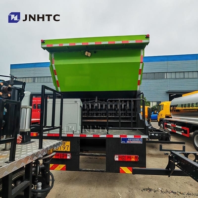 HOWO 8X4 350HP 12 roda dump truck chassis dengan sinkron kerikil penyegelan truk