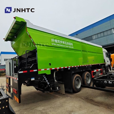 HOWO 8X4 350HP 12 roda dump truck chassis dengan sinkron kerikil penyegelan truk