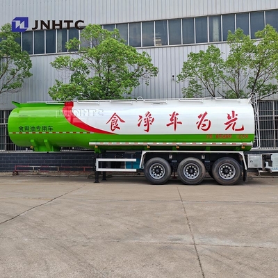Hot Sale 3 Axle 55000 Liters Tanki Minyak Makanan Semi-trailer / Tanki Bahan Bakar Trailer Harga yang baik