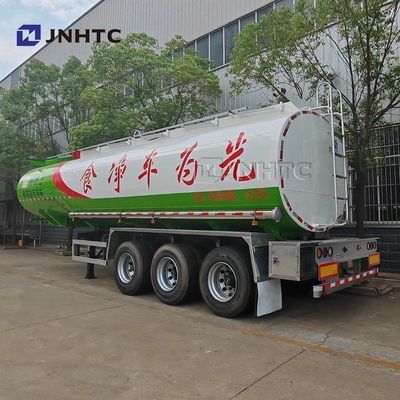 Hot Sale 3 Axle 55000 Liters Tanki Minyak Makanan Semi-trailer / Tanki Bahan Bakar Trailer Harga yang baik