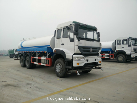 Howo Sprinkler Water Tank Truck 10cbm 10 Wheel 336hp Dengan Umur Panjang