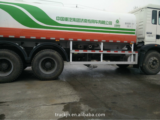 Howo Sprinkler Water Tank Truck 10cbm 10 Wheel 336hp Dengan Umur Panjang