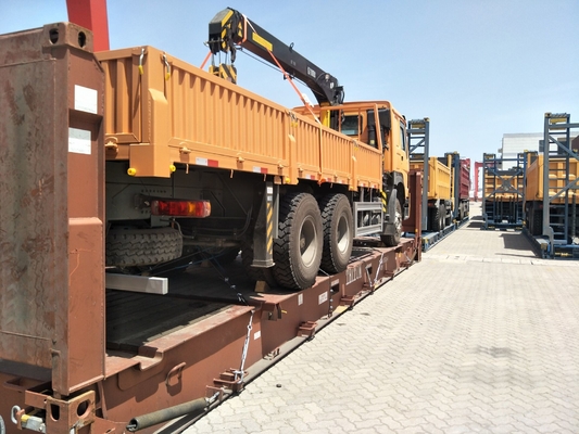 16 Ton Truk Dipasang Crane, Knuckle Boom Truck Crane SQ16ZK4Q ISO CCC