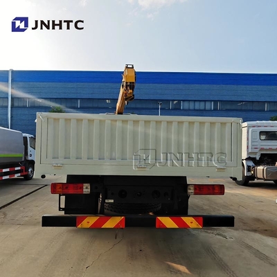 Truk Faw Crane 14 Ton 4x2 160hp Truk Dengan Crane China Truk Kargo Dengan Crane Straight Boom
