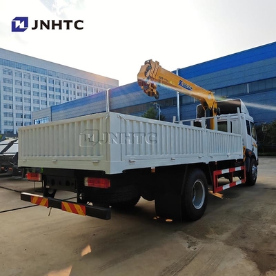 Truk Faw Crane 14 Ton 4x2 160hp Truk Dengan Crane China Truk Kargo Dengan Crane Straight Boom
