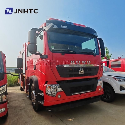 Kualitas Baik Howo Truk Pemadam Kebakaran 5 Ton Tangki Air Dan Bubuk Truk Pemadam Kebakaran Dijual