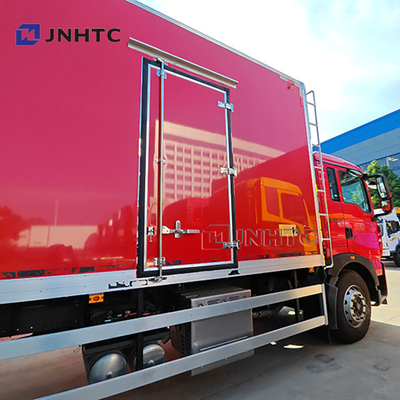 HOWO TX 7,8m 20ton truk pendingin Van es krim/makanan laut freezer kendaraan tugas berat kulkas mobil untuk dijual