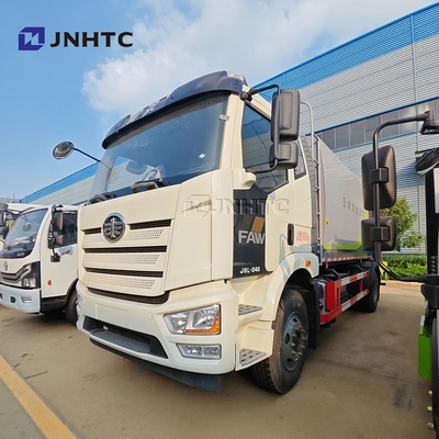 Truk Sampah FAW Baru 4x2 240HP 12m3 Truk Sampah Kompak Jual Panas