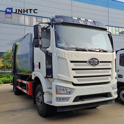 Truk Sampah FAW Baru 4x2 240HP 12m3 Truk Sampah Kompak Jual Panas
