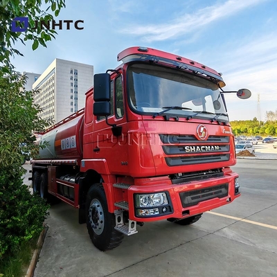 Shacman F3000 Oil Tank Truck 6*4 340hp Untuk Pengangkutan Minyak