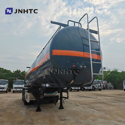 New 3 Axle 55000 Liter Corrosion Tank Semi-trailer / Fuel Tank Trailer Harga yang baik