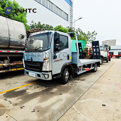 Hot Sale Light Duty 4x2 6 Ton LHD China Flatbed Rollback Road Wreckers Truk Platform Tarik