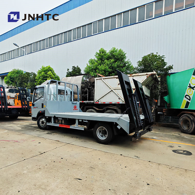 Hot Sale Light Duty 4x2 6 Ton LHD China Flatbed Rollback Road Wreckers Truk Platform Tarik