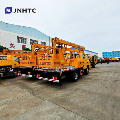 JMC 14 M Kendaraan Kerja Udara Otomatis Dengan Platform Angkat Udara Truk Crane