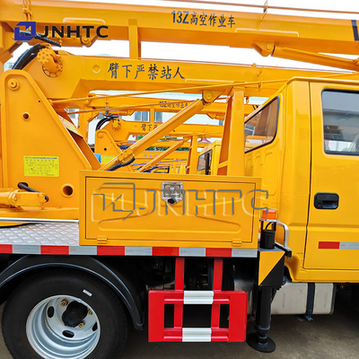 JMC 14 M Kendaraan Kerja Udara Otomatis Dengan Platform Angkat Udara Truk Crane