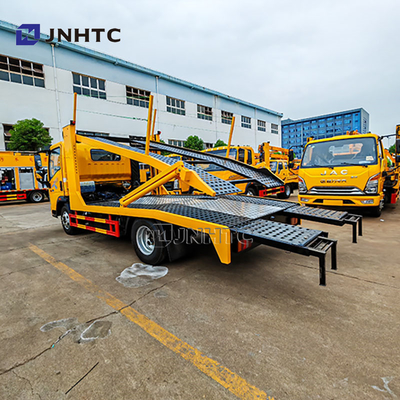 HOWO Light Towing 2 Double Deck Flatbed Road Rescue Wrecker Tow Truck