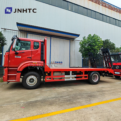 HOWO Truk Lowbed kecil 4X2 Container Flatbed Truk Tarik Harga