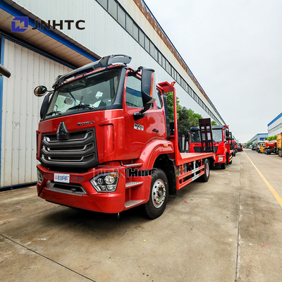HOWO Truk Lowbed kecil 4X2 Container Flatbed Truk Tarik Harga