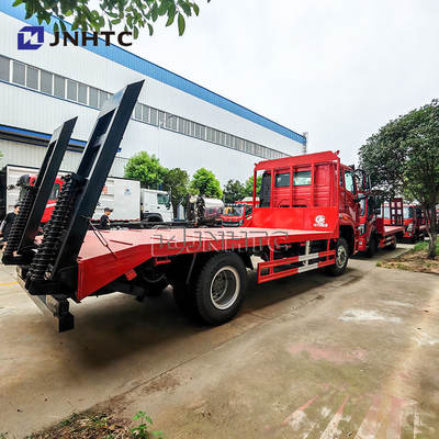 HOWO Truk Lowbed kecil 4X2 Container Flatbed Truk Tarik Harga