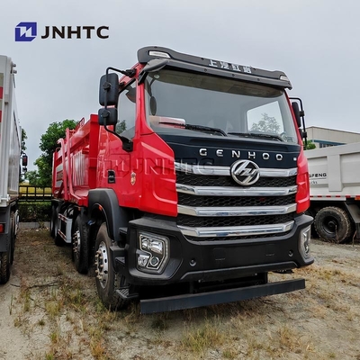 GENHOO 8x4 390HP Fracturing Sand Tanker Truck GENHOO Chassis Untuk Dibeli