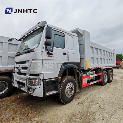 HOWO Truk Tipper 6x4 Mengemudi 340 hp 10 Roda Diesel Dump Truck Untuk Dijual