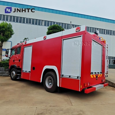 HOWO Truk Pemadam Kebakaran 12000L 6 X 4 Air dan busa Pemadam Kebakaran Truk Penyelamat