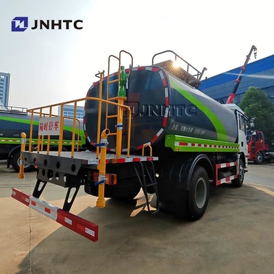 Shacman L3000 Tangki Air Truk 4X2 200HP Aluminium Alloy Tangki Air Truk Sprinkler