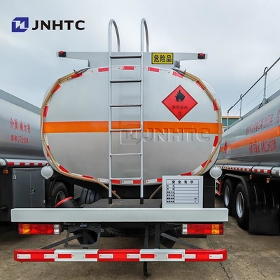 truk tangki bahan bakar Shacman M3000 6 * 4 300HP Aluminium Alloy Oil Tank Truck Untuk Dijual