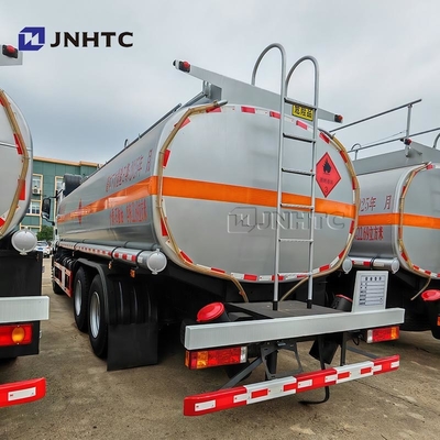 truk tangki bahan bakar Shacman M3000 6 * 4 300HP Aluminium Alloy Oil Tank Truck Untuk Dijual