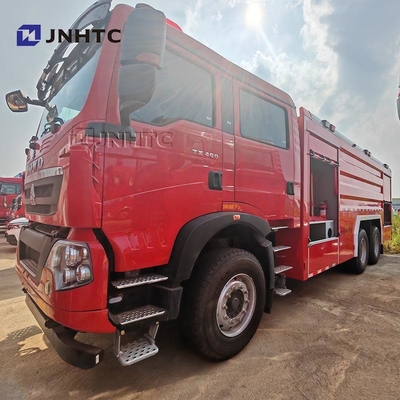 HOWO Truk pemadam kebakaran 6X4 480hp 5000L Tanker busa air Pemadam kebakaran Truk Mini Truk pemadam kebakaran