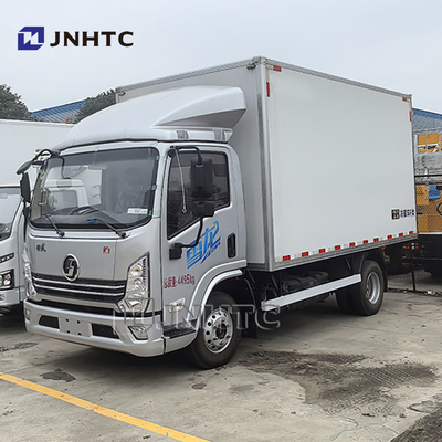 Harga Murah Pengemudi Kiri Listrik Truk 4x2 Shacman Truk Baru 150hp Truk Kargo untuk dijual
