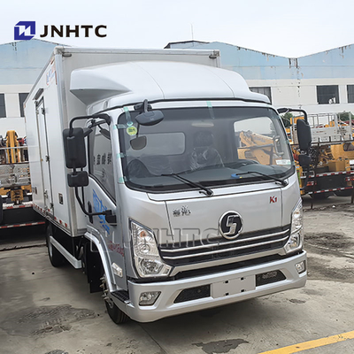 Harga Murah Pengemudi Kiri Listrik Truk 4x2 Shacman Truk Baru 150hp Truk Kargo untuk dijual