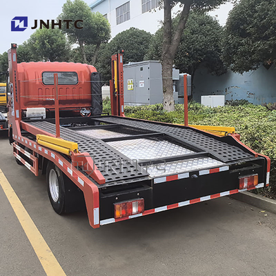 Menarik 3 Mobil Sinotruk HOWO 4X2 Double Deck 5t 6t Diesel Fuel Wrecker Rescue Vehicle Flatbed Truck