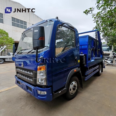 NEW HOWO Truk Sampah 4X2 5CBM 10CBM Hook Arm Truk Sampah Dijual