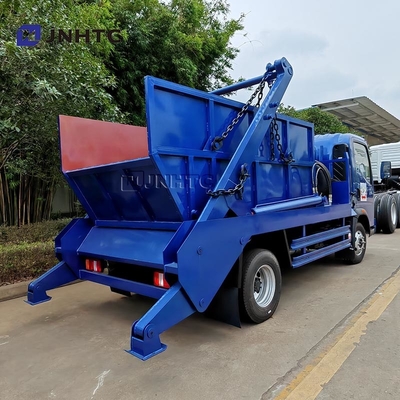NEW HOWO Truk Sampah 4X2 5CBM 10CBM Hook Arm Truk Sampah Dijual