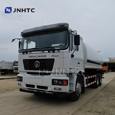 truk tangki minyak Shacman 6X4 20000 liter truk tangki diesel dengan dispenser bahan bakar untuk dijual