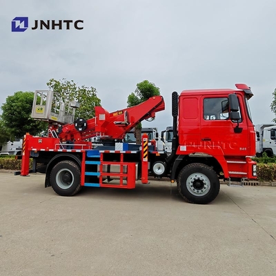 Shacman Operasi Ketinggian Tinggi Aerial Man Lift Platform Kerja Truk Dijual