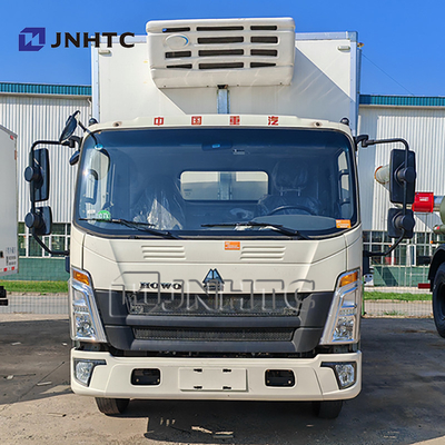 Truk Pendinginan HOWO Baru 4x2 Truk Makanan Ringan Truk Pendinginan