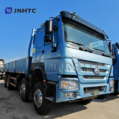 Sinotruk Howo truk kargo 8x4 25 ton 380hp pagar truk kargo Murah dan baik