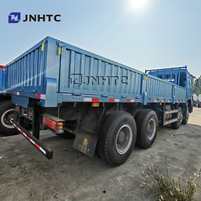 Sinotruk Howo truk kargo 8x4 25 ton 380hp pagar truk kargo Murah dan baik