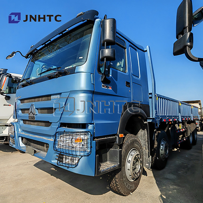 Sinotruk Howo truk kargo 8x4 25 ton 380hp pagar truk kargo Murah dan baik